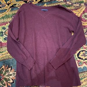 Maroon sweater